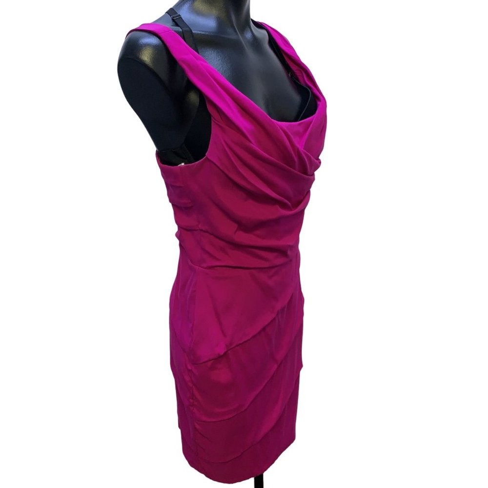 *NWT Maria Bianca Nero Purple Dress Medium - Picture 2 of 5
